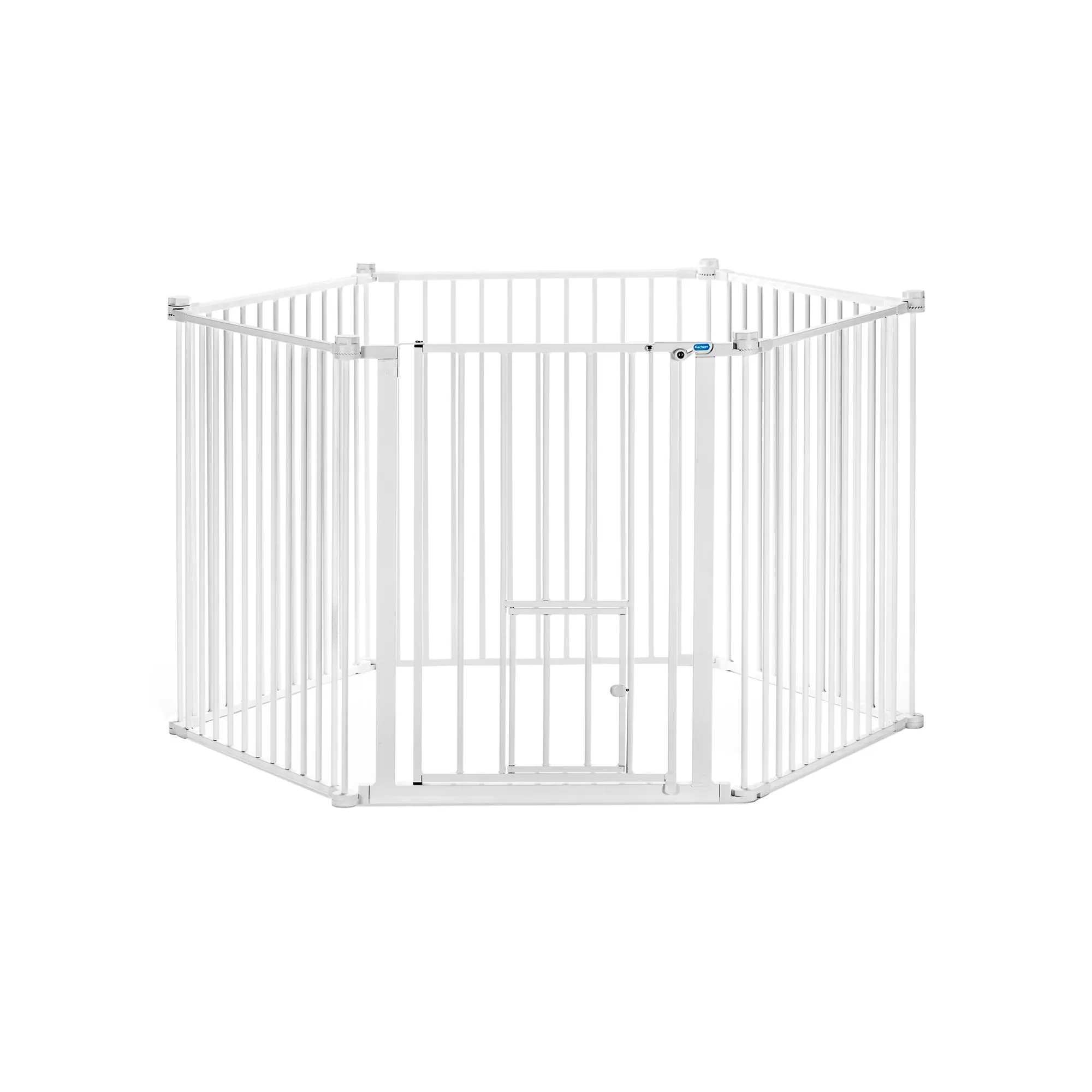 2-in-1 Super Wide Pet Pen & Gate