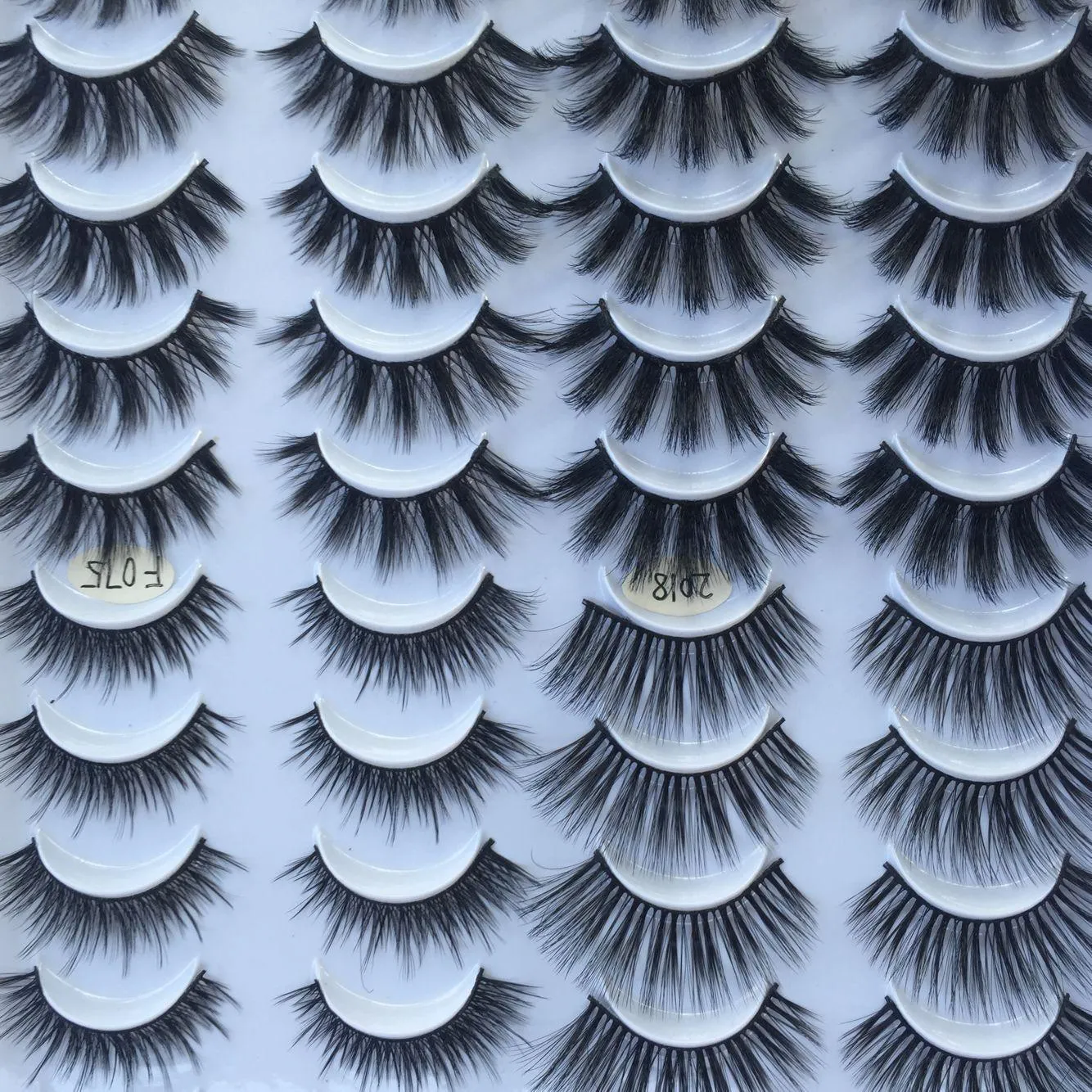 20 Pairs Of False Eyelashes Three-dimensional Multi-layer Mixed Eyelashes