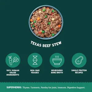 A Pup Above Grain-Free Texas Beef Gently Cooked Dog Food