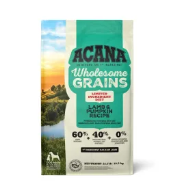 Acana Wholesome Grains/ Lamb & Pumpkin Dry Dog Food