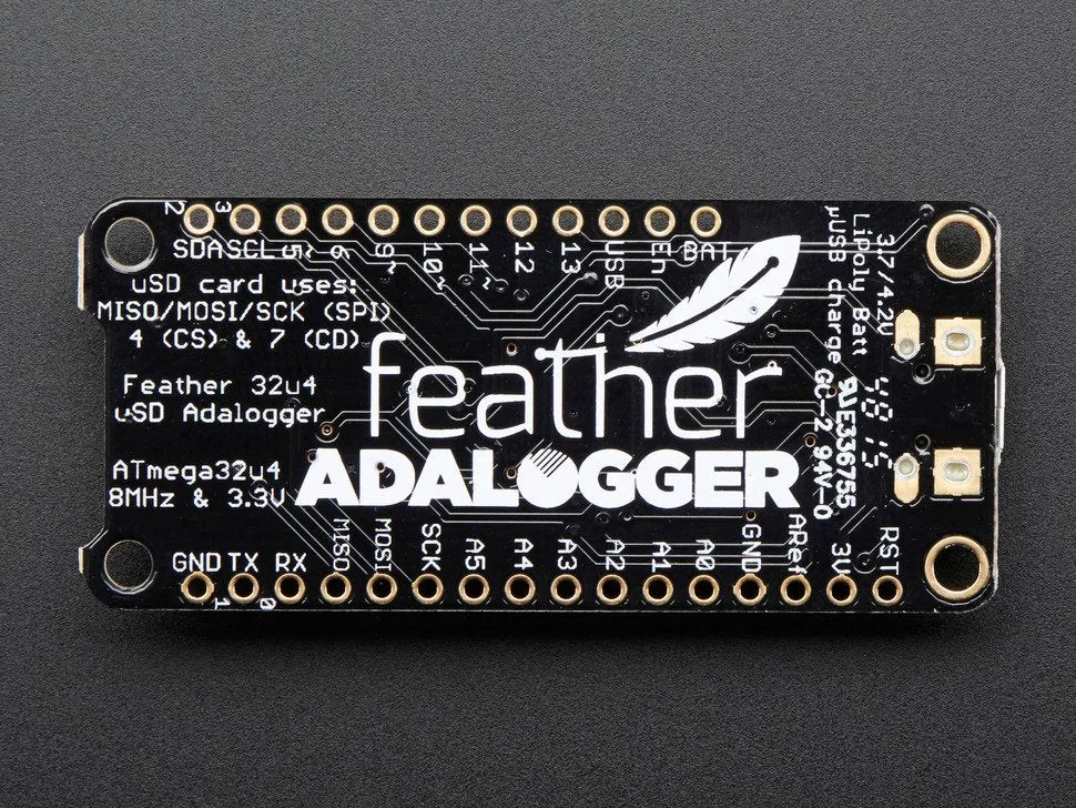 Adafruit Feather 32u4 Adalogger