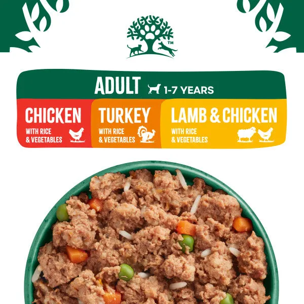 Adult Turkey, Lamb and Chicken in Loaf Wet Dog Food