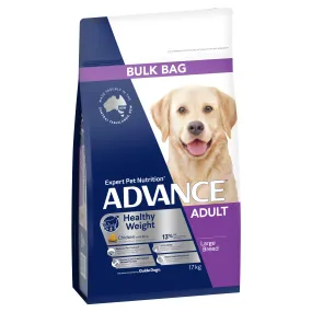 Advance Chicken and Rice Healthy Weight Large Breed Adult Dry Dog Food 17kg