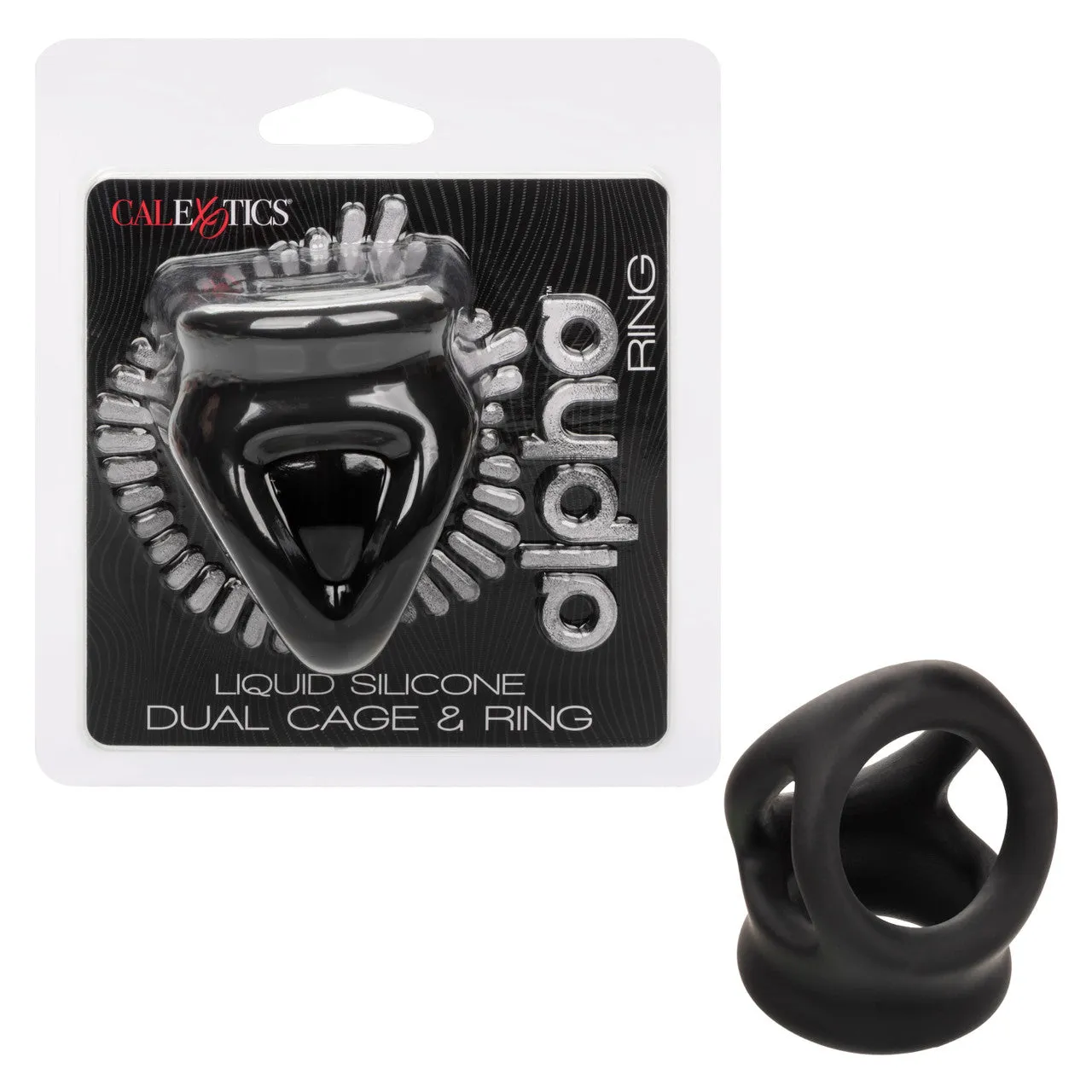 Alpha Liquid Silicone Dual Cage & Ring