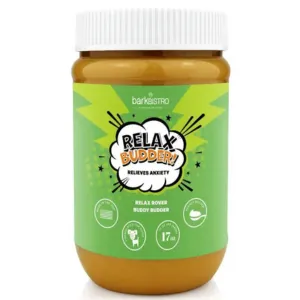 Bark Bistro Peanut Butter  Relax Rover Buddy Budder 17 oz