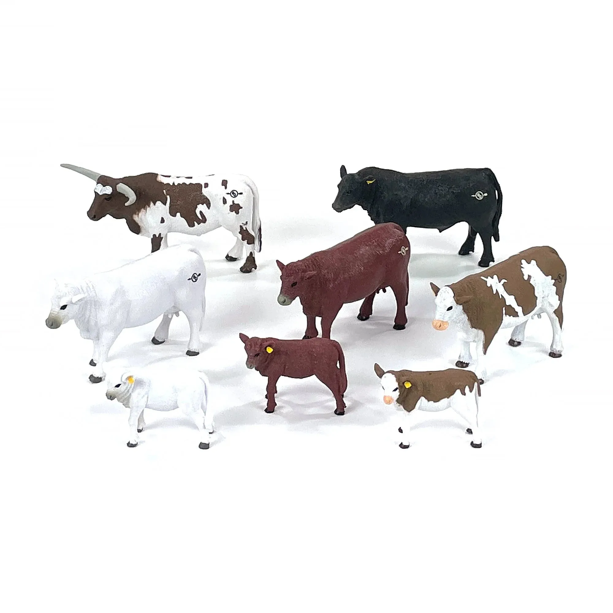 Big Country Toy's 8-Piece Cattle Set