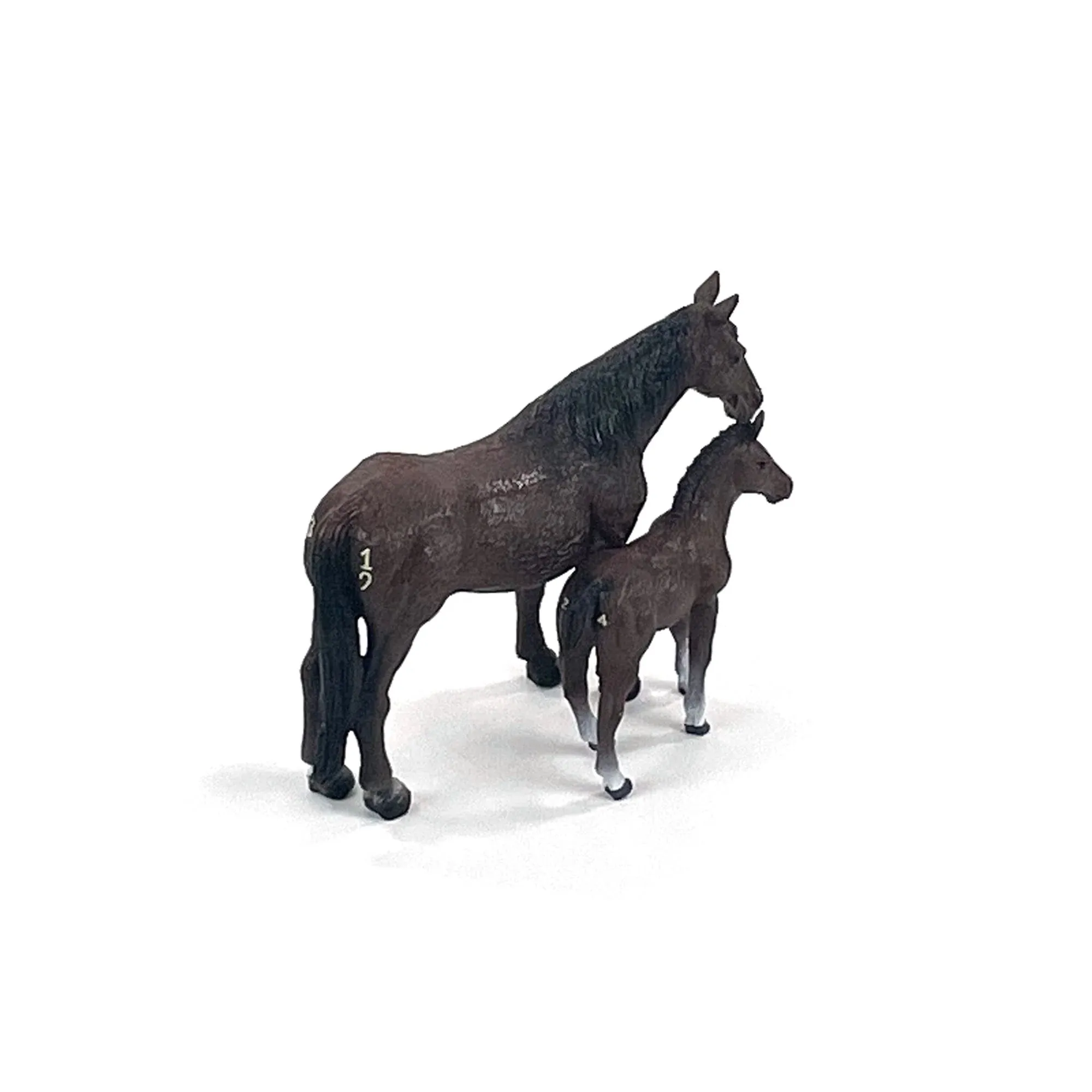 Big Country Toy's Four Sixes Ranch Quarter Horse Mare & Colt