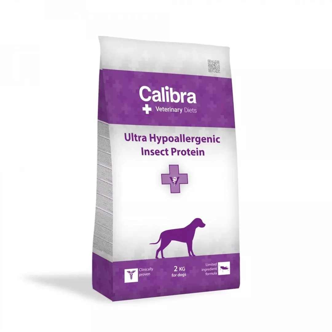 Calibra Veterinary Diets Ultra Hypoallergenic Insect - Dry Dog Food - 2Kg