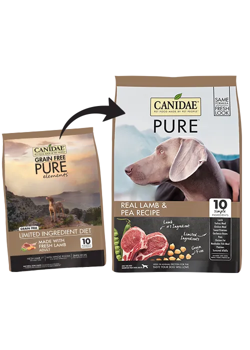 Canidae Grain-Free Pure Elements Real Lamb Recipe Dry Dog Food