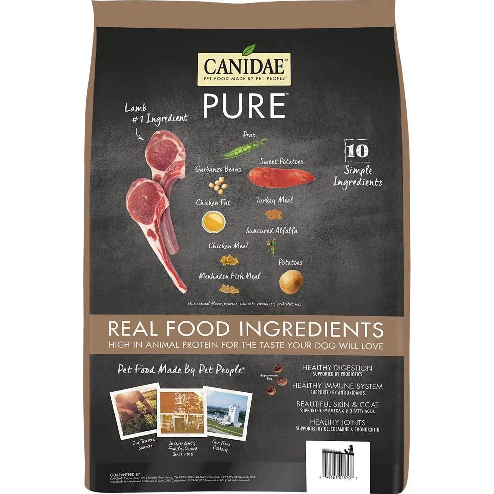 Canidae Grain-Free Pure Elements Real Lamb Recipe Dry Dog Food