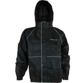 Compass 360 RoadTek Reflective Riding Jacket-Black-Size XL