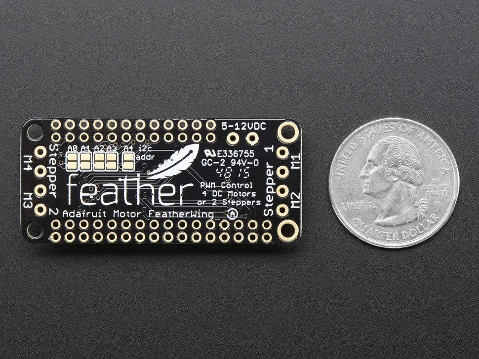 DC Motor   Stepper FeatherWing Add-on For All Feather Boards