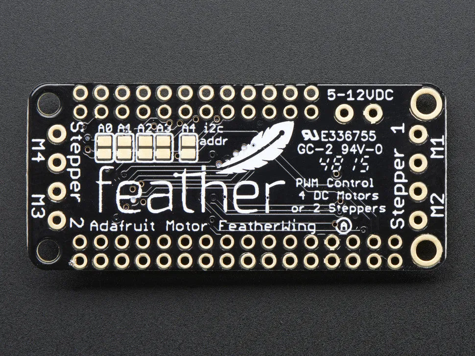 DC Motor   Stepper FeatherWing Add-on For All Feather Boards