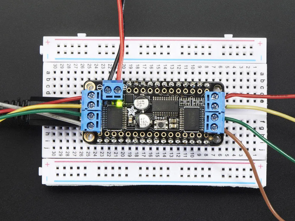 DC Motor   Stepper FeatherWing Add-on For All Feather Boards