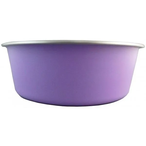 Delisio Design Stainless Steel Dog Bowl Purple Large