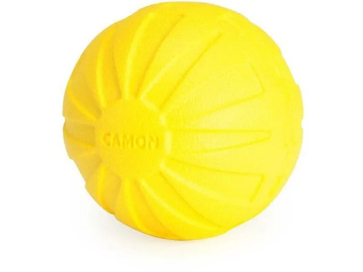 Dog Toy - Eva Ball - Yellow - 92Mm