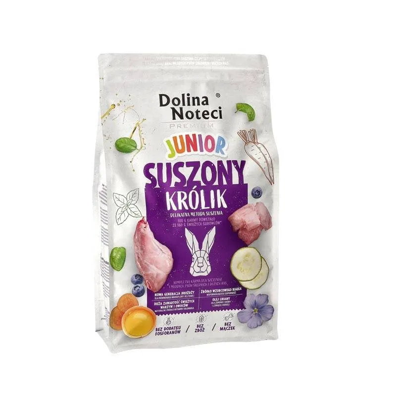 Dolina Noteci Premium Junior Rabbit - Dry Dog Food - 4 Kg