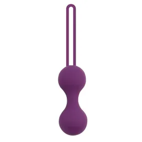 Double Silicone Kegel Balls With Rolling Weight