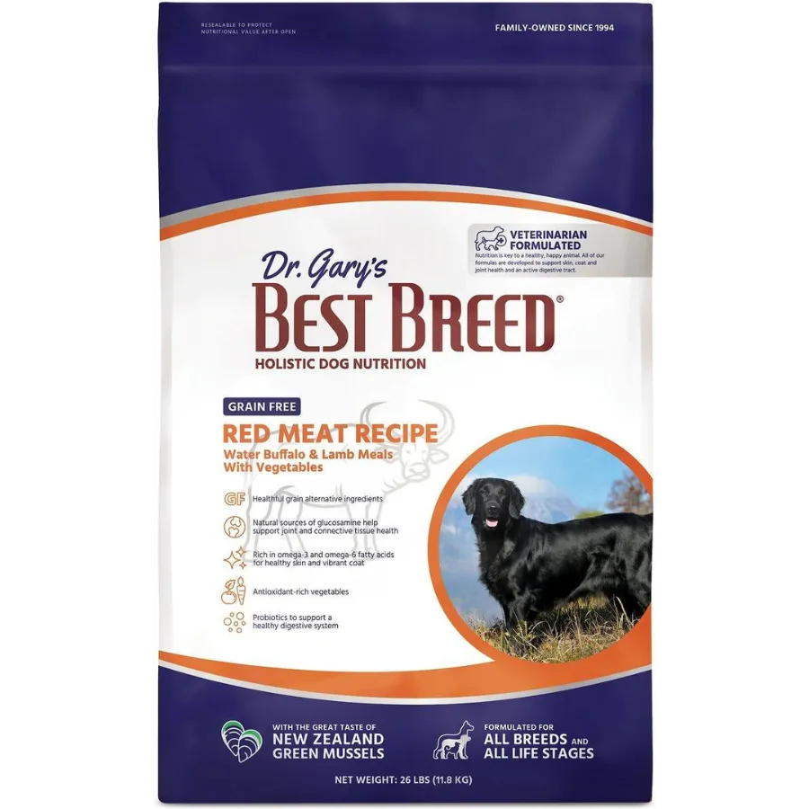 Dr. Gary's Best Breed Holistic Grain-Free Red Meat Recipe Dry Dog Food