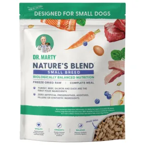 Dr. Marty Nature's Blend Small Breed Freeze Dried Raw Dog Food, 16 oz