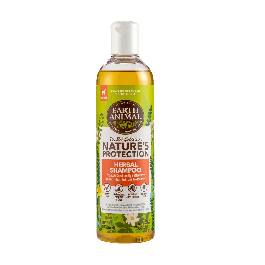 Earth Animal Nature's Protection™ Flea & Tick Herbal Shampoo