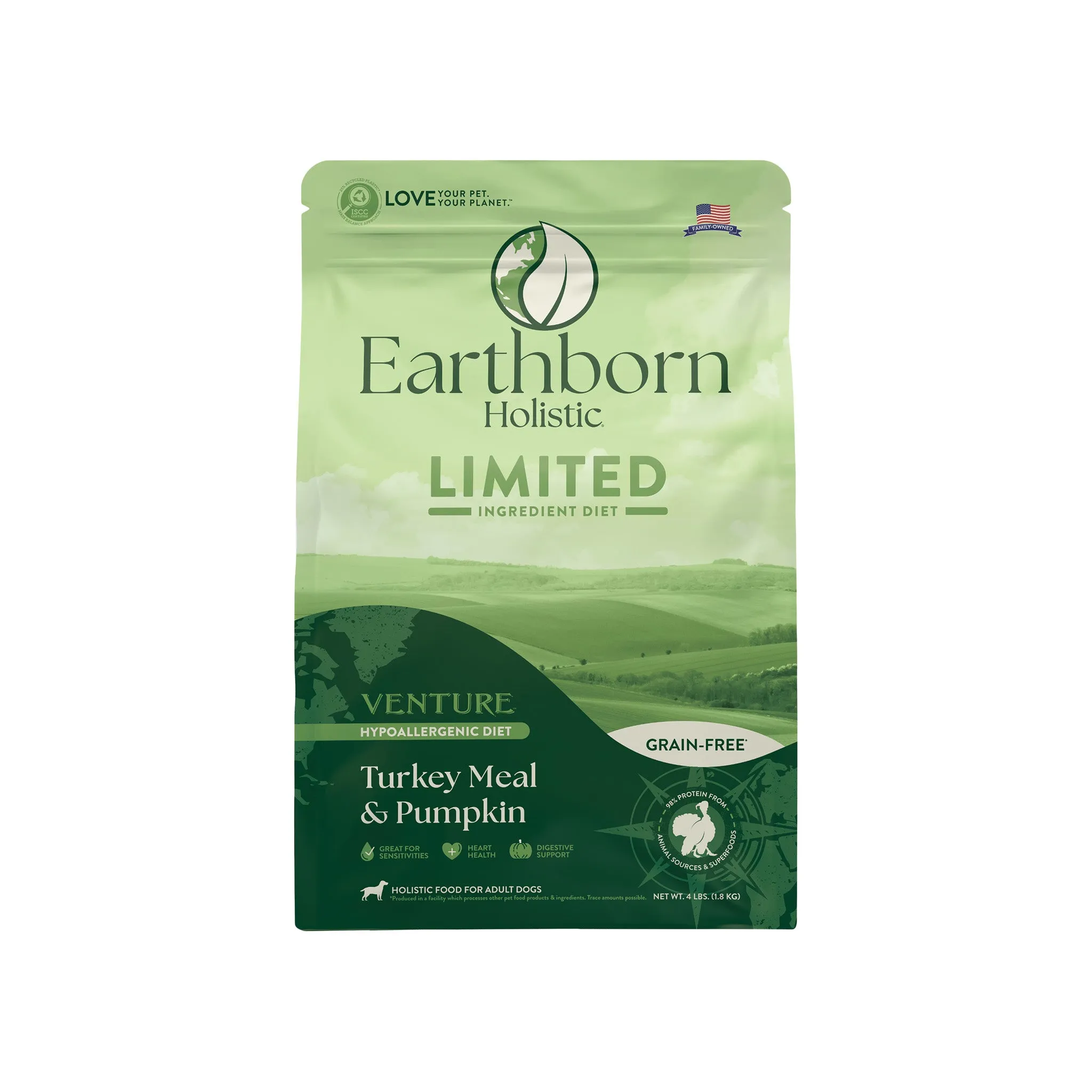 Earthborn Holistic Grain-Free Limited Ingredient Diet Dry Venture Dog Food