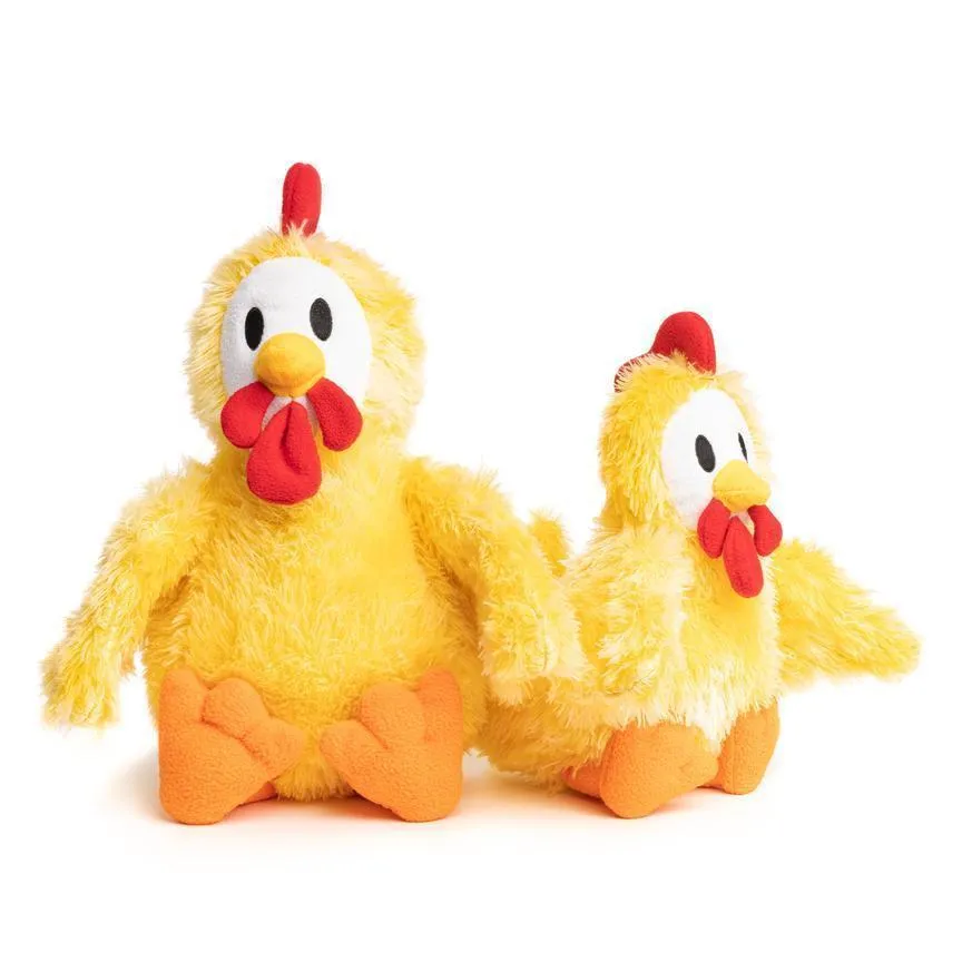 Fabdog | Fluffy Chicken - Plush Dog Toy