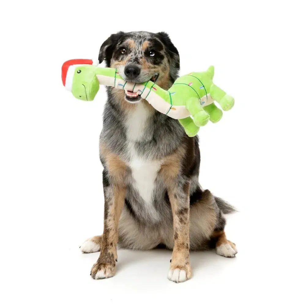 FuzzYard | Lit-a-saurus - Christmas Dog Toy