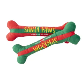 Fuzzyard | Merry Woofmas 2pk Bone Toy