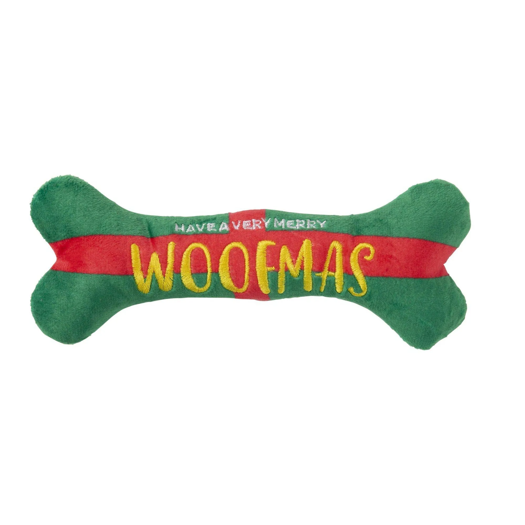 Fuzzyard | Merry Woofmas 2pk Bone Toy