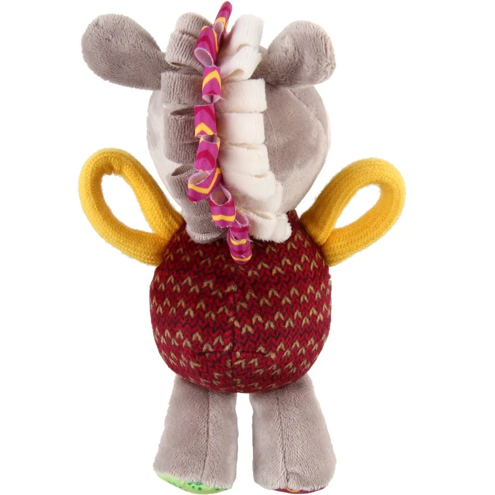 GiGwi Plush Friendz Tug Dog Toy (Donkey)