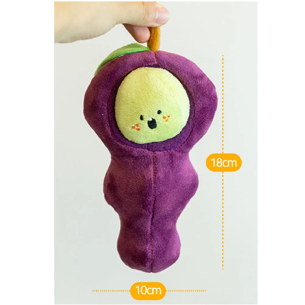 Grapes Dog Plush Toy