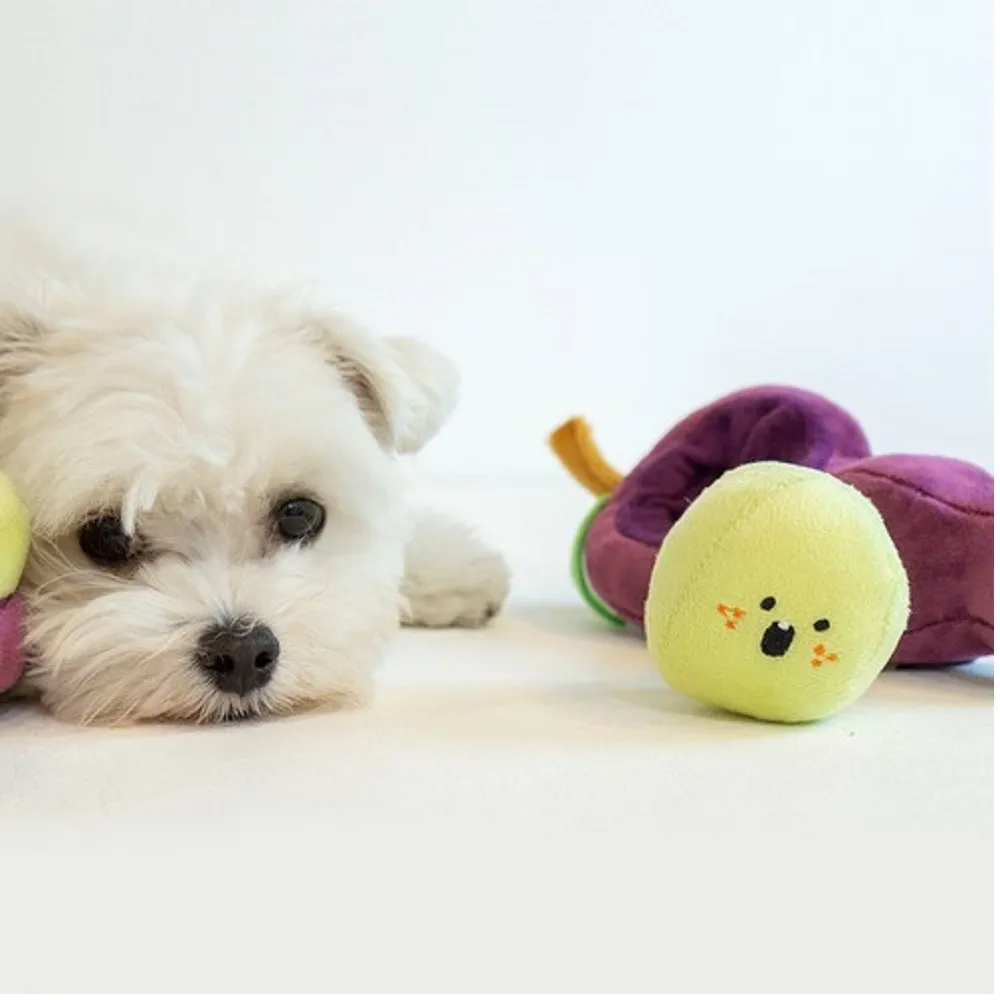 Grapes Dog Plush Toy