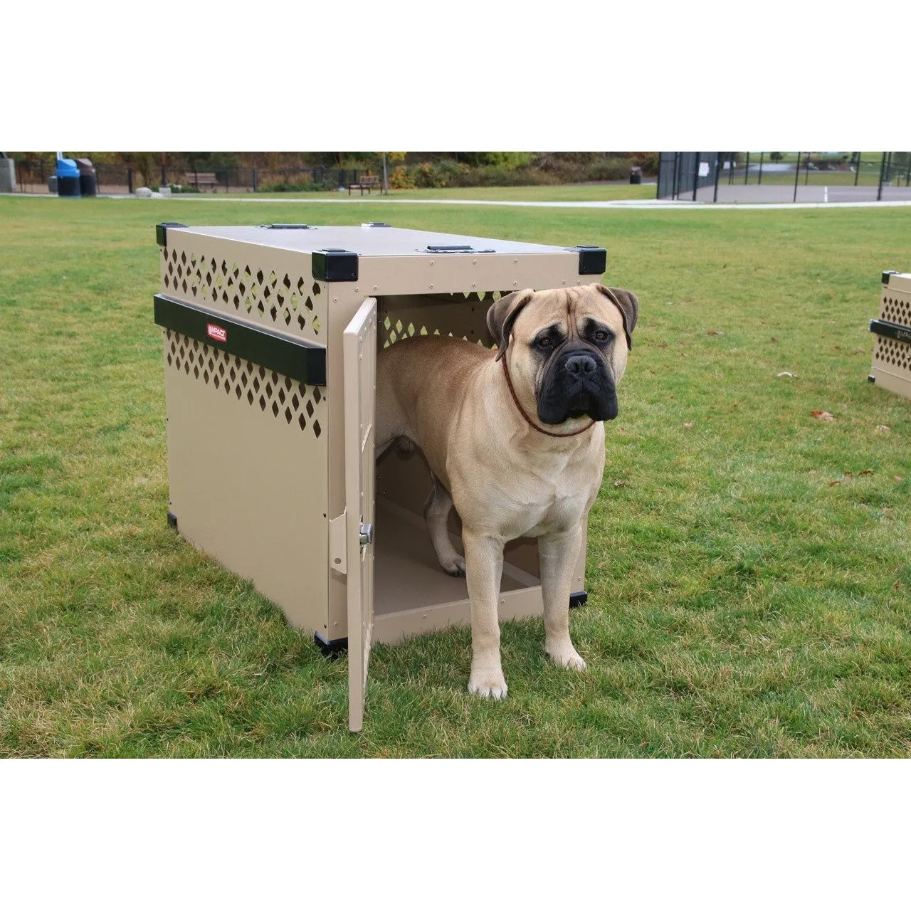 Impact Aluminum Stationary Dog Crate