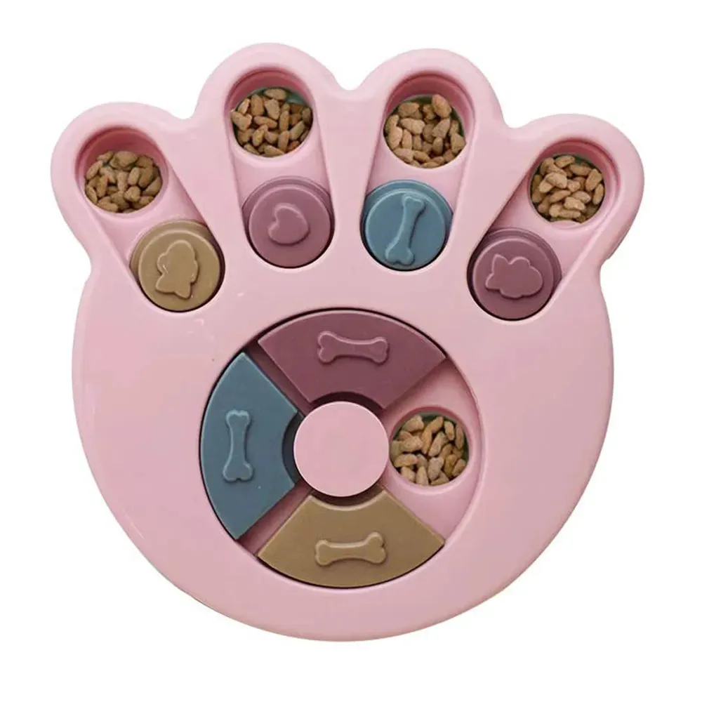 Interactive Dog Puzzle Feeder Fun Time Feeding with Your Pet, Training Exercise, Interactive Play