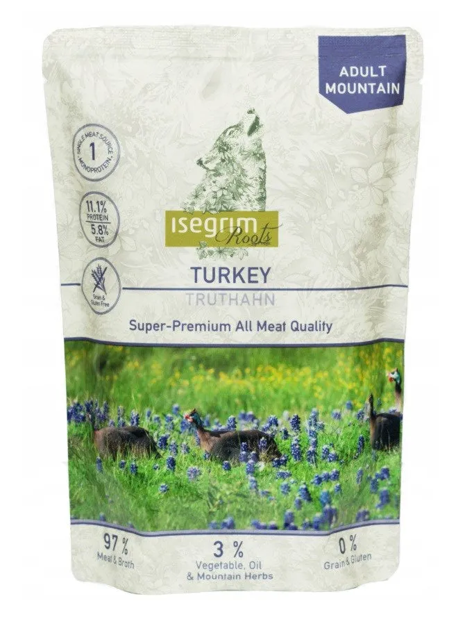 Isegrim Adult Turkey - Wet Dog Food - 410G