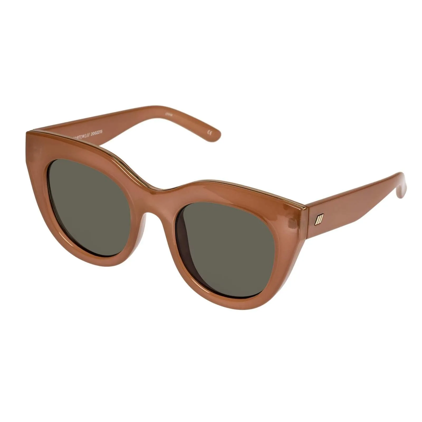 Le Specs Air Heart Sunglasses - Caramel