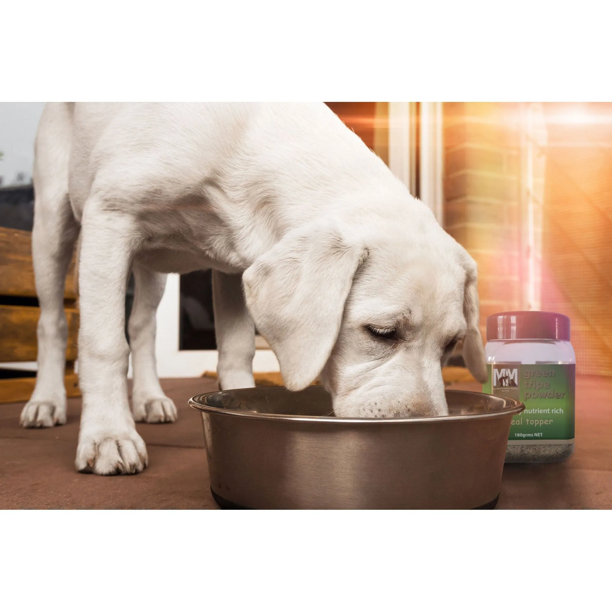 Meals for Mutts Green Tripe Powder Meal Topper for Dogs 180g