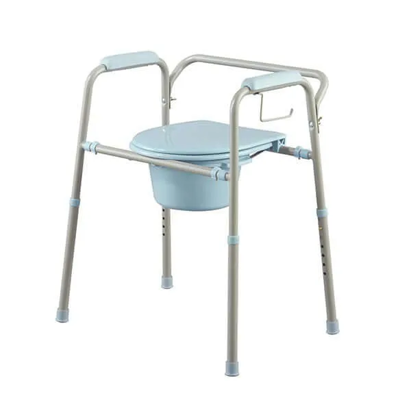 Medline Steel Commode With Microban