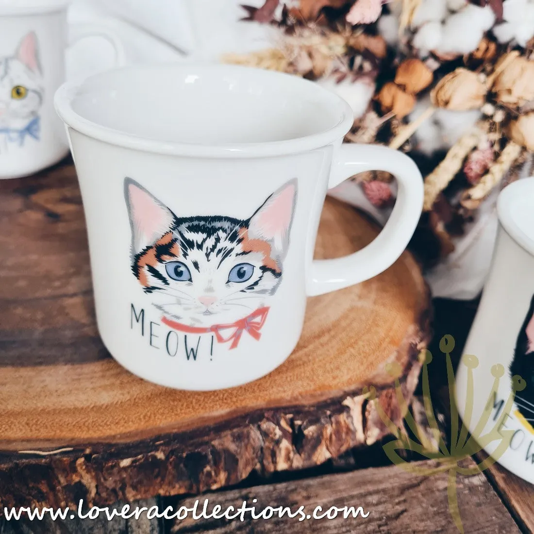 Meow Meow Neko Cat Head Japan Condiments Dishes