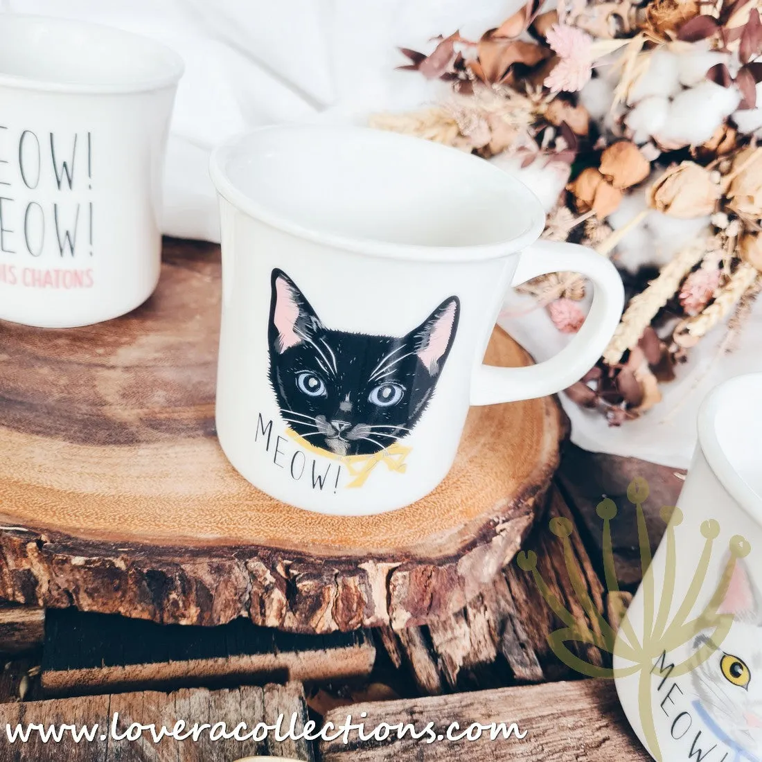 Meow Meow Neko Cat Head Japan Condiments Dishes