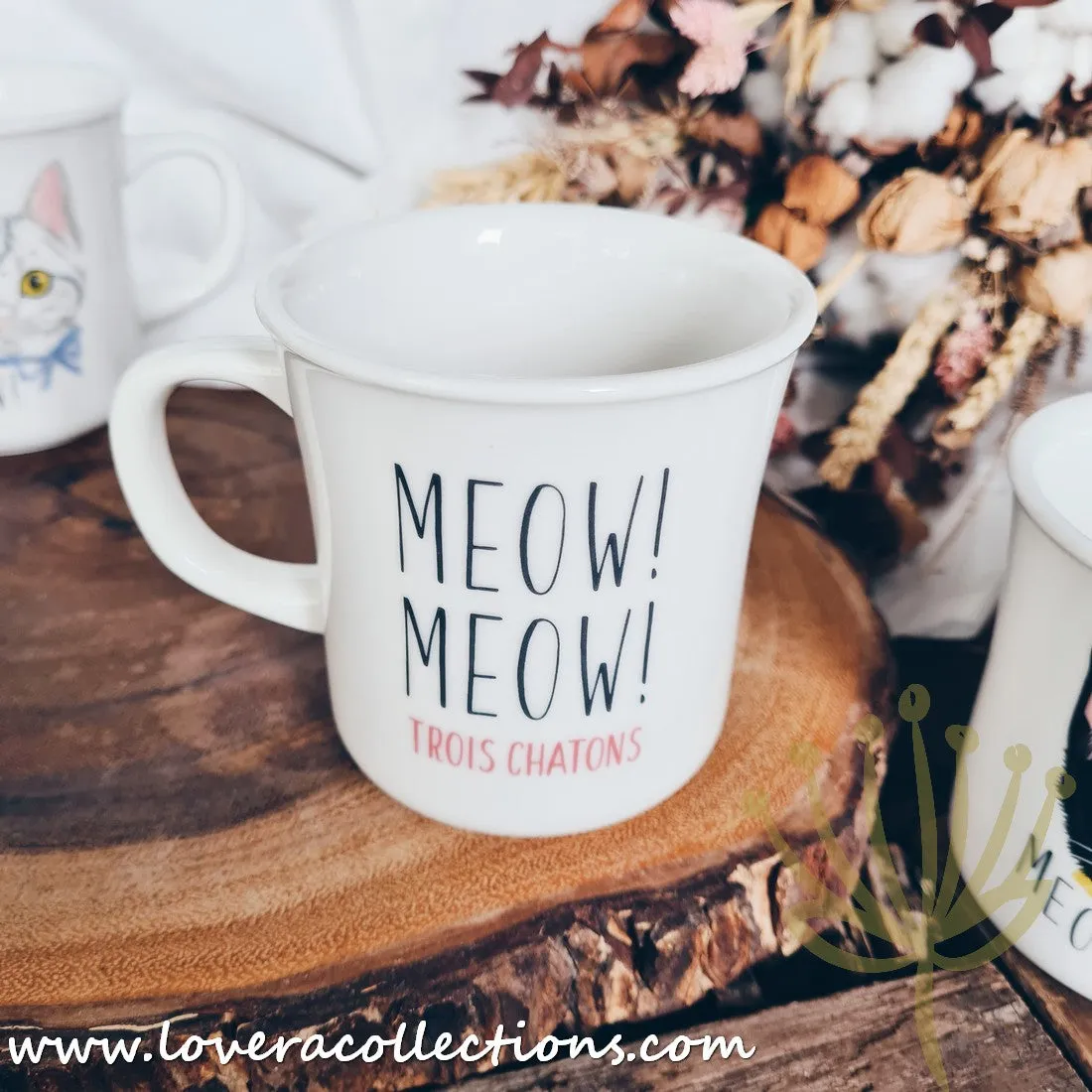 Meow Meow Neko Cat Head Japan Condiments Dishes