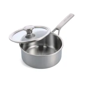 Merten & Storck Stainless Steel 2-Quart Saucepan with Lid