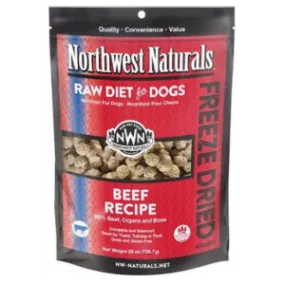 Northwest Naturals Freeze-Dried Raw Beef Nuggets Dog Food