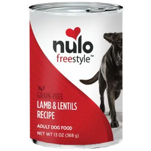 Nulo Freestyle Grain-Free Lamb & Lentils Recipe Wet Dog Food, 13 oz