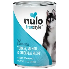 Nulo Freestyle Grain-Free Turkey, Salmon & Chickpeas Recipe Wet Dog Food, 13 oz