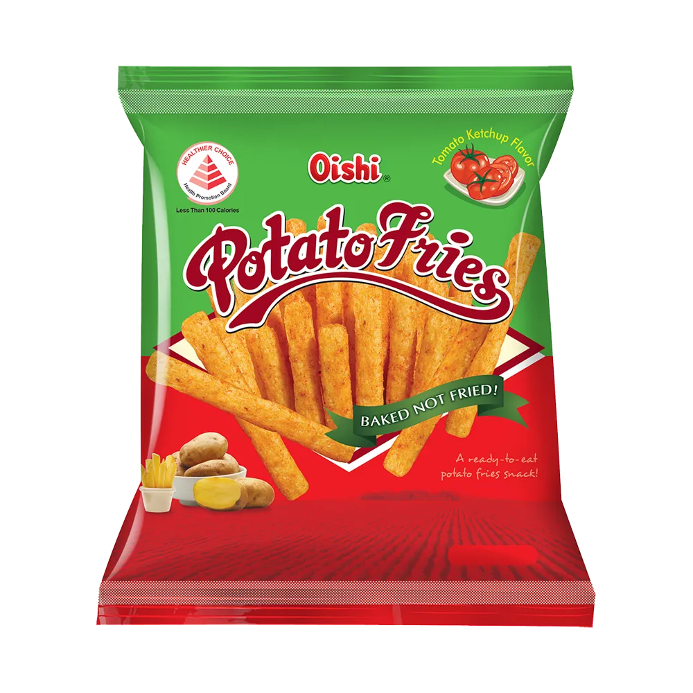 Oishi Potato Fries Ketchup Flavor 50g