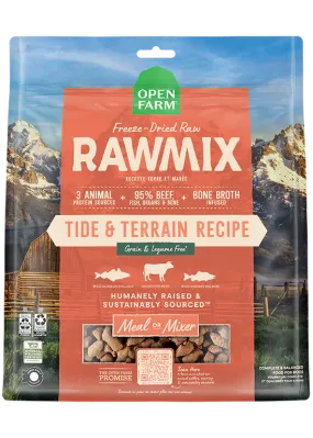 Open Farm RawMix Tide & Terrain Freeze Dried Raw Recipe