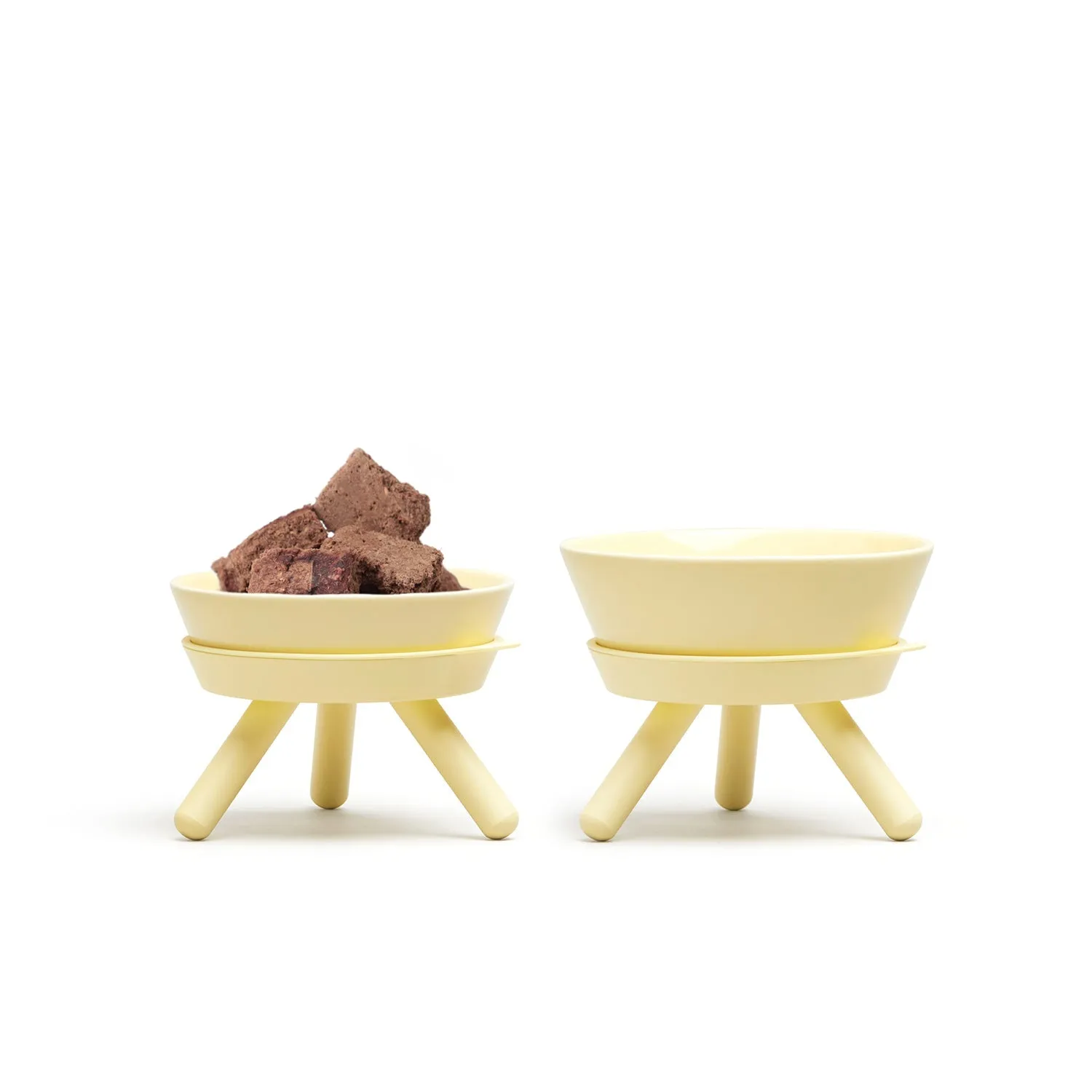 Oreo Pet Table with Bowl - Short