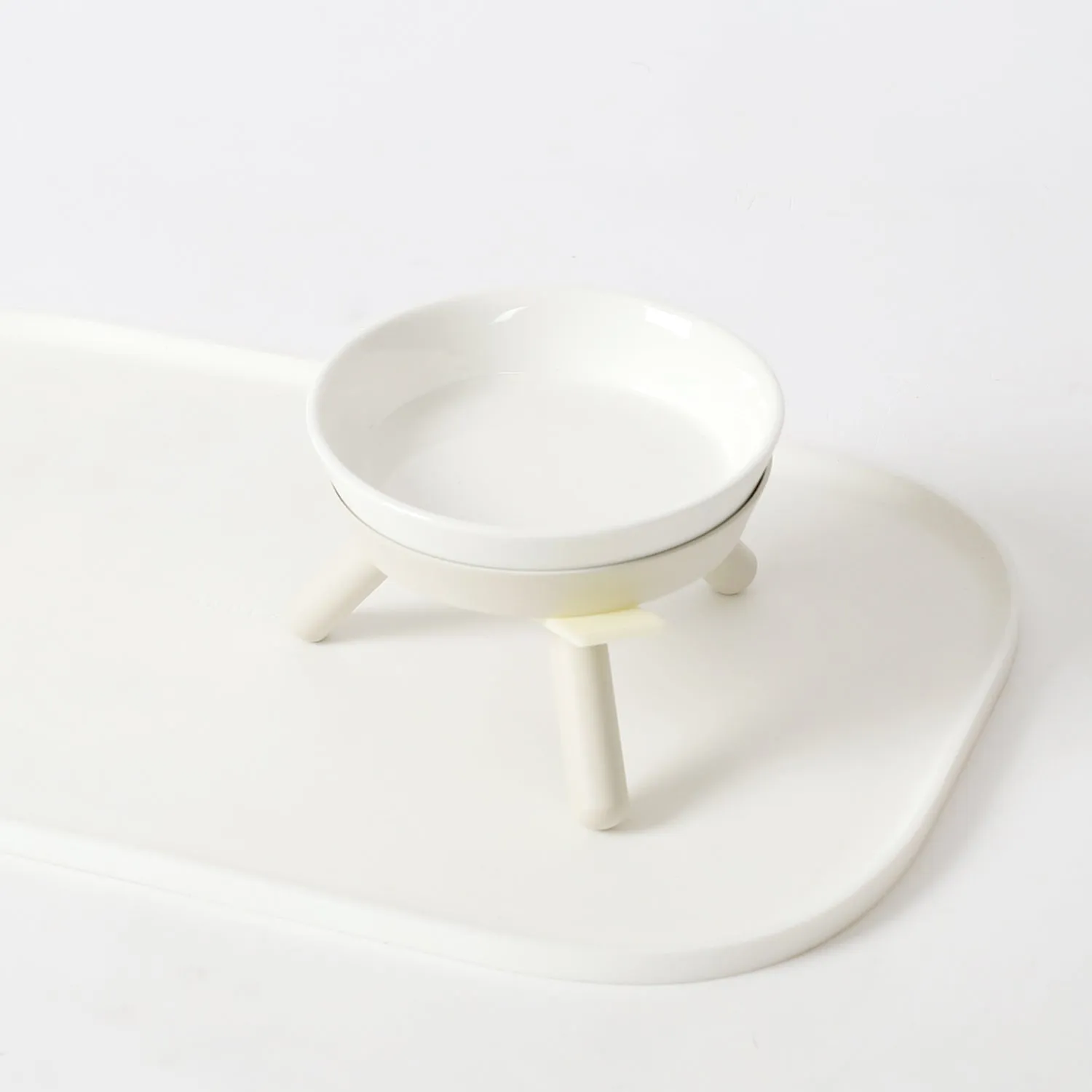 Oreo Pet Table with Bowl - Short